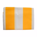 Bild des Windhager Sonnensegels Gelb-Weiss