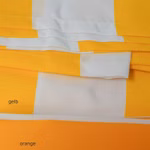 Bild des Windhager Sonnensegels Gelb-Weiss