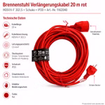 Bild des Brennenstuhl BAT 20m Verlängerungskabel Bild des Brennenstuhl BAT 20m Verlängerungskabel