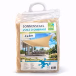 Bild der Bluefrog Sonnensegel 4x4m
