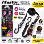 Bild des MasterLock Spanngurts in Schwarz