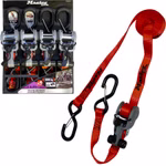 Bild des MasterLock Spanngurtes in Rot 4er Pack
