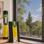 Bild des Windhager Fiberglas Fenstergitters 100x120cm