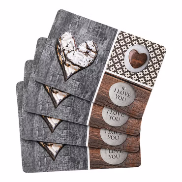 Bild des Windhager Tischsets Love in Wood Bild des Windhager Tischsets Love in Wood