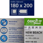 Bild des Kleine Wolke Duschvorhangs NewBeach