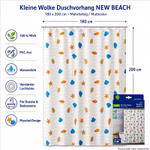Bild des Kleine Wolke Duschvorhangs NewBeach Bild des Kleine Wolke Duschvorhangs NewBeach