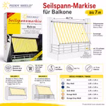Bild der PeddyShield Seilspannmarkise