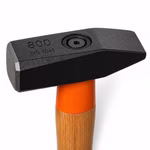 Bild des Picard Schlosserhammers Bild der Detailaufnahme vom Schlosshammer Hammerkopf oben