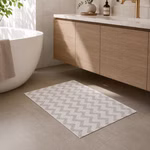 Lifestylebild der Antirutschmatte in einem Badezimmer