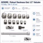 Bild des Gedore Stecknuss-Sets VZ00