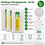 Bild des Windhager Fiberglas in Weiss 100x120cm