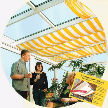 Sonnensegel Seilspann Markise Pergola Segel Wintergarten Komplett Set