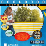 Bild der Coolaroo Zaunblende GrauWeiß Bild der Verpackung von Coolaroo