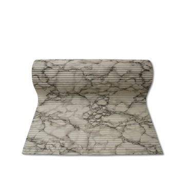 Weichschaummatte Badvorleger Marble Grey 65cm breite Meterware