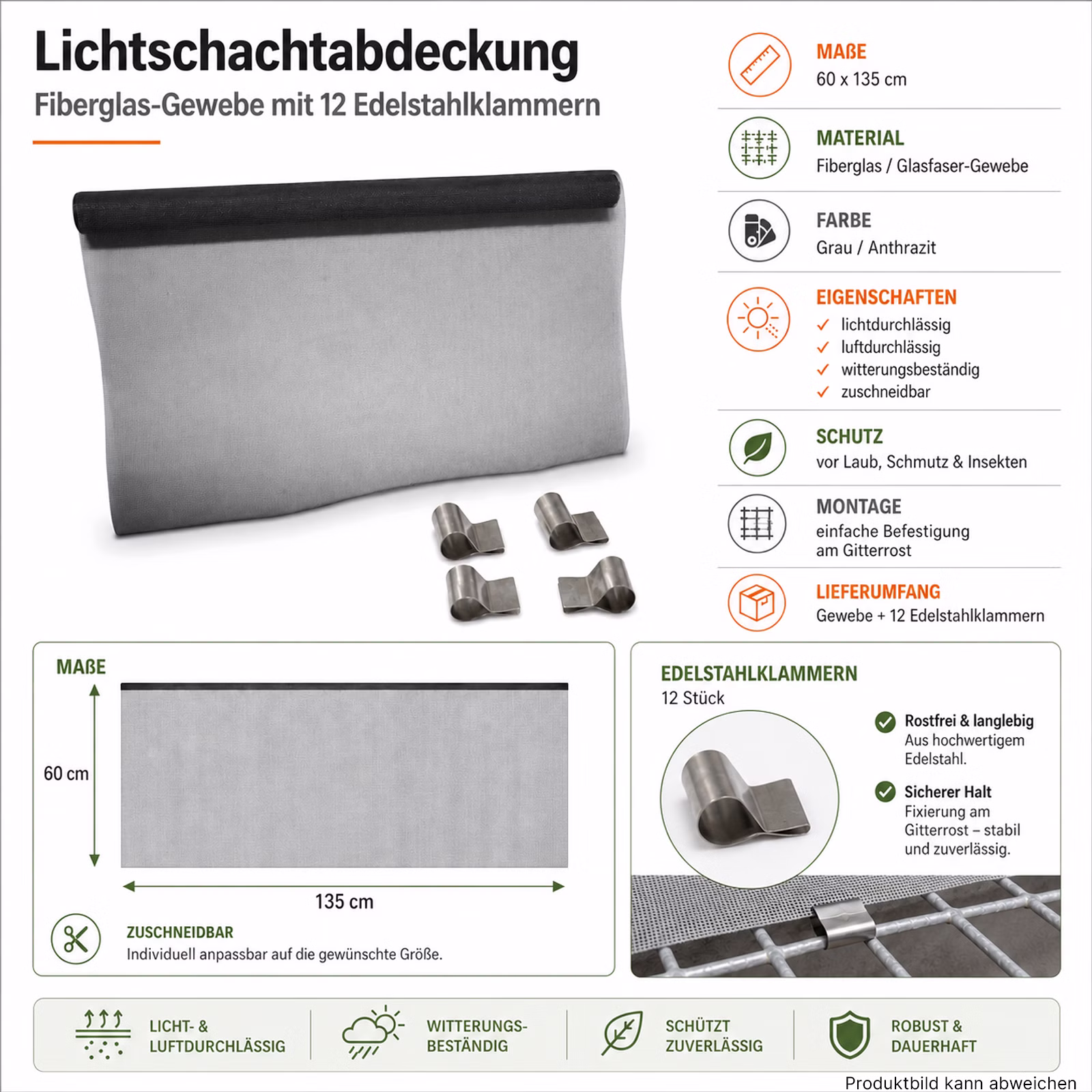 Bild der Windhager Lichtschachtabdeckung Bild der Windhager Lichtschachtabdeckung