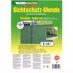 Bild des Beipackzettels der Zaunblende