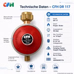 Bild des CFH Druckreglers DR117 Bild des CFH Druckreglers DR117