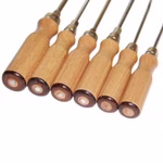 Bild der Kopfseite des Holzschraubendreher-Sets