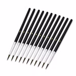 Bild der 12 Malerpinsel Aquarellpinsel Größe 4