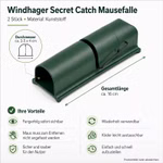Bild der Windhager Mausefalle SecretCatch 2er Pack Bild der Windhager Mausefalle SecretCatch 2er Pack