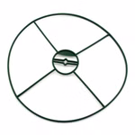 Top-Down-Sicht auf Staudenhalter 30cm