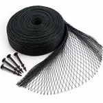 Bild des Laubnetzes zusammengerollt