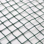 Detailbild der Maschen des Laubnetzes