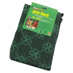 Frontaufnahme von Windhager Jute Sack Grün mit Muster 60x80cm