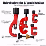 Bild der verschiedenen Rohrabschneider