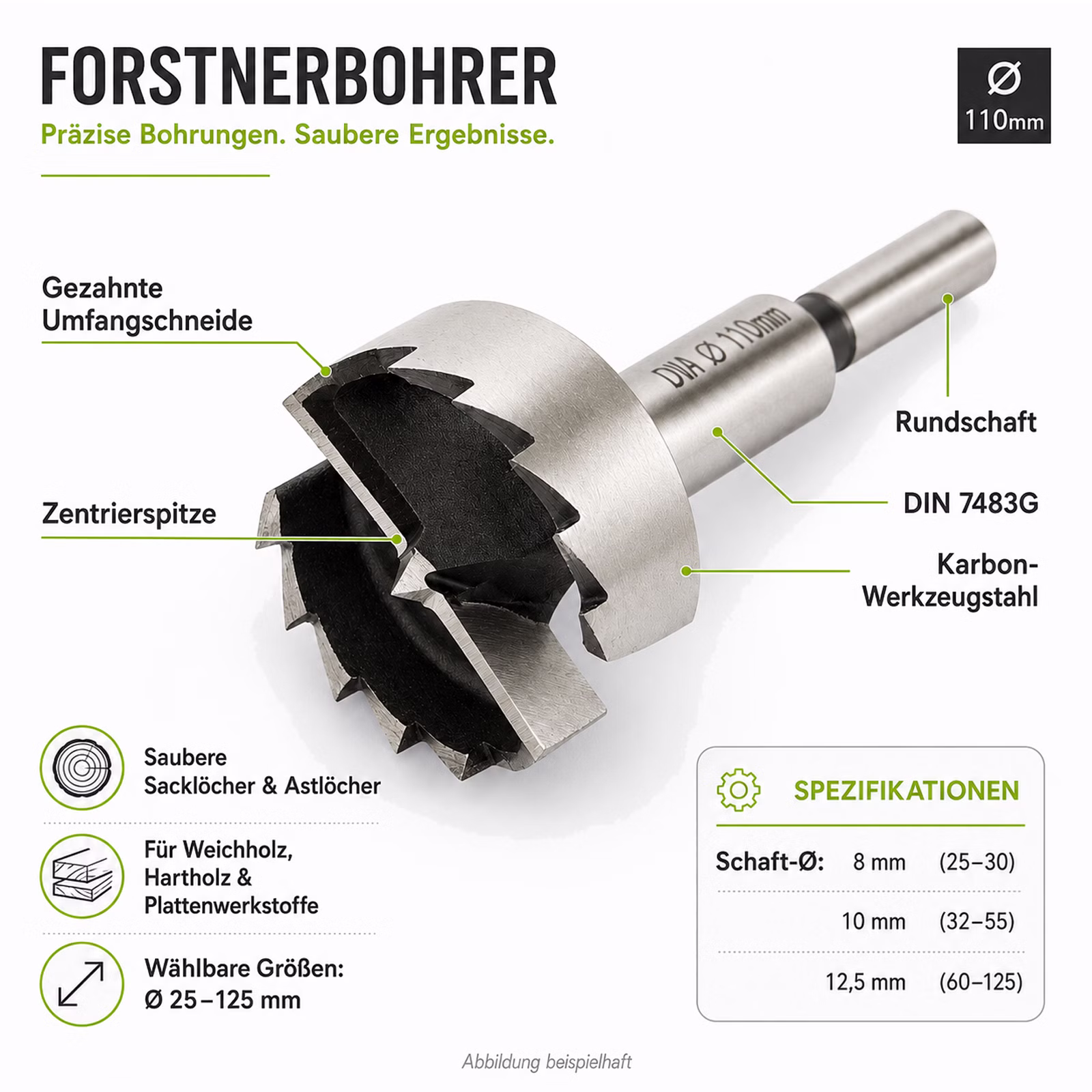 Bild der Feida Forstnerbohrer Bild der Feida Forstnerbohrer