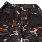 Bild der Detailansicht der Taschen auf der Bundhose