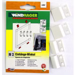 Bild der Einhängewinkel in Weiß für M3