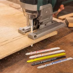 Bild der verschiedenen Gematic Tools Stichsägeblätter
