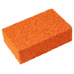 Bild des Handschwamms in orange