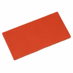 Bild des Schwammgummis 17 in fein, orange
