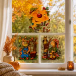 Bild der Herbst Fensterbilder
