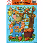 Bild von Fensterbildern mit Herbstmotiv