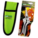 Bild der Scherentasche sowie der Blumenschere in Verpackung