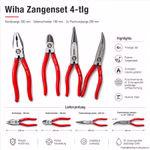 Bild des wiha plus6 Zangensets Bild des wiha plus6 Zangensets