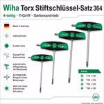 Bild des wiha Stiftschlüsselsatzes in grün 4-tlg Bild des wiha Stiftschlüsselsatzes in grün 4-tlg