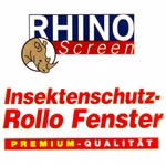 Bild des Windhager RhinoScreen Braun 130x160cm Fenstergitterrollos Bild der Marke Rhino-Screen Logo