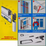 Bild des Windhager InsektenschutzGitters Rhino Screen 160x160 weiss