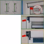 Bild des Windhager InsektenschutzGitters Rhino Screen 160x160 weiss