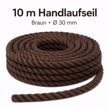 Bild des 10m Handlaufsseils Ø 30 mm Bild des 10m Handlaufsseils Ø 30 mm