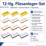 Bild des 12-teiligen Fliesenleger Sets Bild des 12-teiligen Fliesenleger Sets