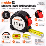 Bild des Meister Rollbandmaß 11m