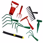 Bild aller im Set enthaltenen Gartenartikel