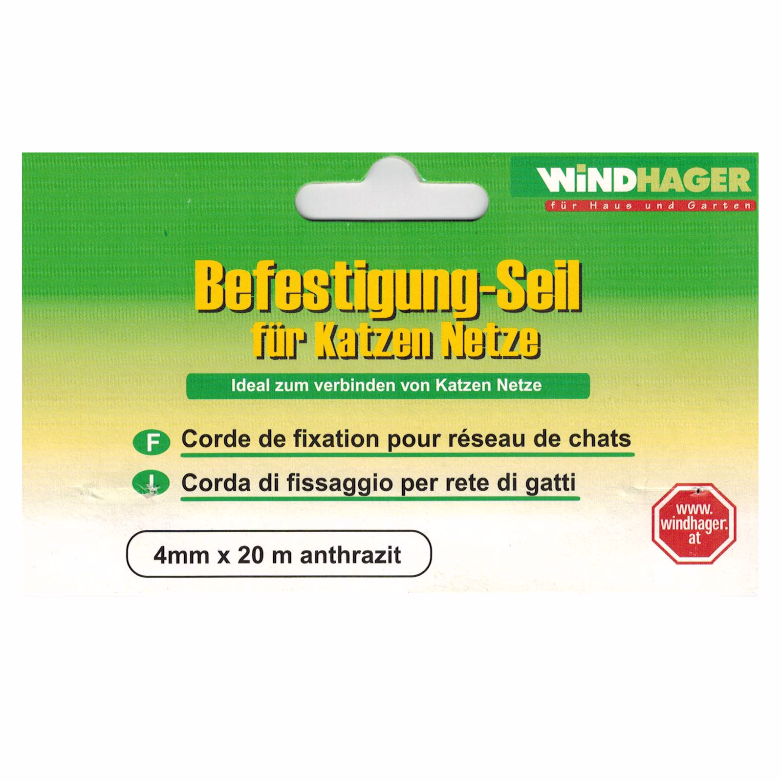 Bild des Windhager Befestigungsseils für Katzen Bild des Windhager Befestigungsseils für Katzen