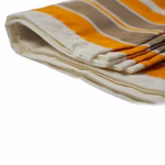 Bild des Windhager Sonnensegels in WeissGrauOrange
