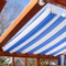Bild des Windhager Segels in Blau-Weiß Bild des Windhager Segels in Blau-Weiß